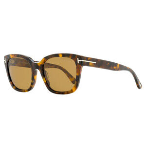 Tom Ford Polarized Haylay Sunglasses TF1216 52H Havana 53mm FT1216